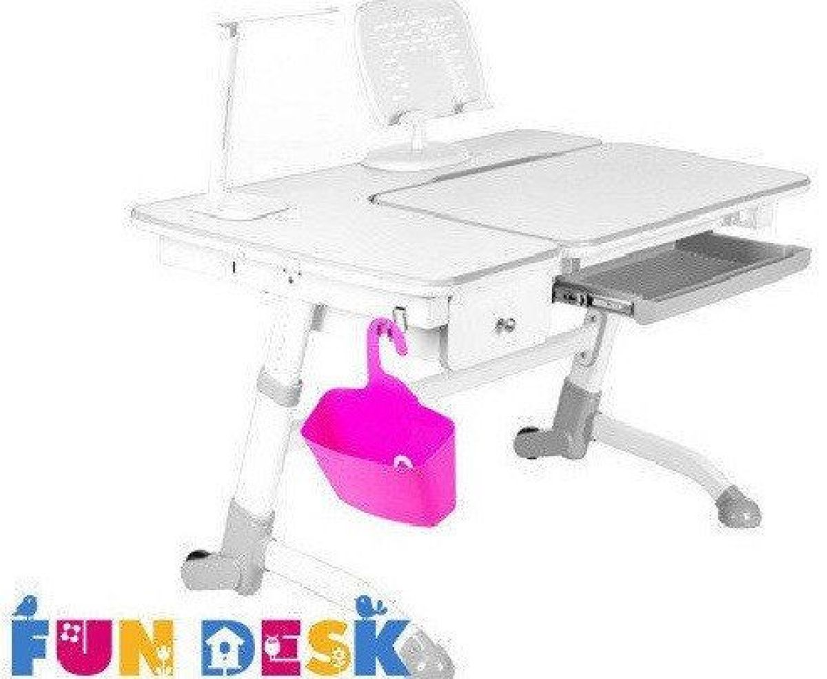 Парта-трансофрмер Amare Grey с выдвижным ящиком | фото 5