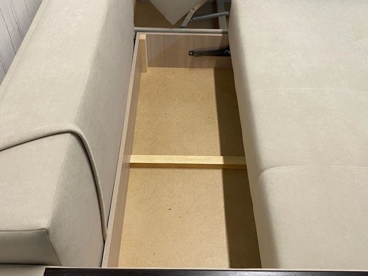 Диван угловой Комфорт-3 (НПБ+МДФ) велюр Luma 01 | фото 7